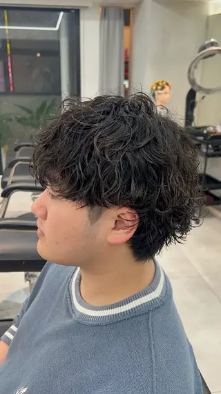 パーマ メンズ 齊藤輝/ メンズパーマ/大宮のヘアスタイル