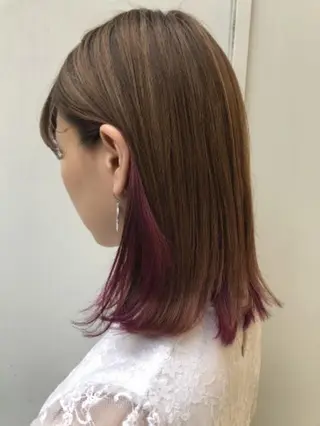 ショート Nyne所属・🍀失敗しない 縮毛矯正熊谷竜馬🍀のヘアスタイル