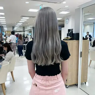 ロング カラー パーマ ヘアアレンジ 🍒KIKUCHI KANAE🍒のヘアスタイル