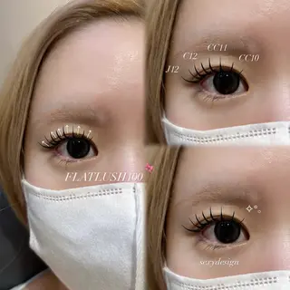 マツエク・マツパ CreBiA🎀 ayaのマツエク・マツパデザイン