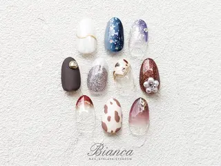 ネイル Bianca栄店 みさとのネイルデザイン