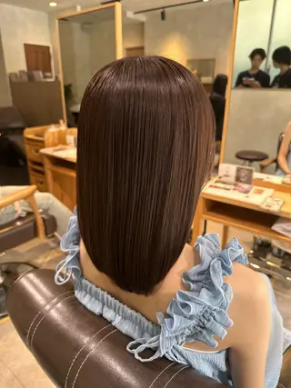 ミディアム カラー 🦋艶モテカラー/ヘ アセット🦋YURIのヘアスタイル