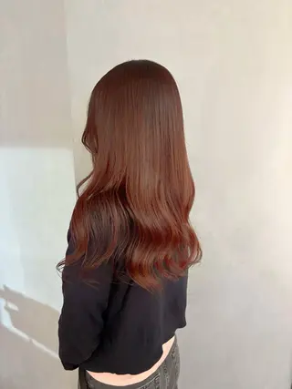 カラー 🎀暖色カラー 西川芽依🎀のヘアスタイル