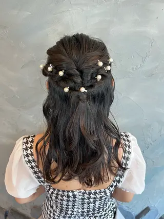 ヘアアレンジ hair make echo所属・echo 米田 まりゑのヘアスタイル