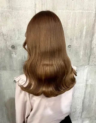 セミロング カラー SHURI❤️‍🔥 中/韓mix ♡のヘアスタイル