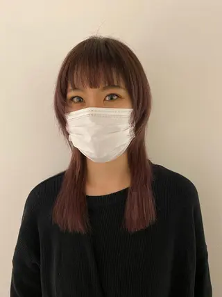 ロング カラー 美容室ANY所属・トップスタイリスト 赤塚蓉子のヘアスタイル