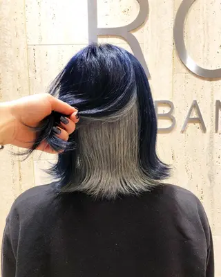 ミディアム カラー 高橋 芽衣のヘアスタイル