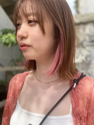 ショート カラー ainico.所属・髪質改善　艶髪✨ Teppeiのヘアスタイル