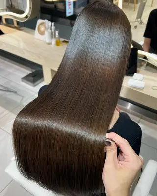 ロング ✨髪質改善/透明感 カラー🪽FUUMAのヘアスタイル