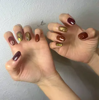 ネイル gleam所属・gleam✴︎ sayakaのネイルデザイン