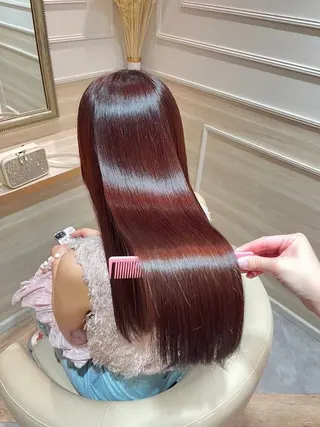 ロング カラー 🫧いせき もえ🫧のヘアスタイル