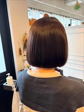 ショート トリコヘアサロン 新井千智のヘアスタイル