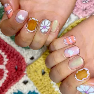 ネイル AOI✩⡱ y2kネイルのネイルデザイン