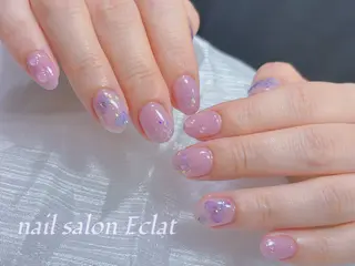 ネイル ネイルサロンエクラ 🫧Shizukaのネイルデザイン