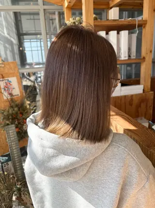 ミディアム Nicoru*所属・園田 綾佳のヘアスタイル