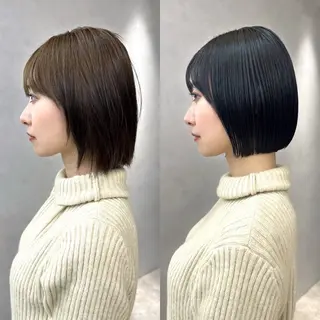 ショート カラー 池袋/似合わせ/縮毛 髪質改善【ugen】のヘアスタイル