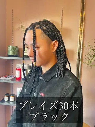 ヘアアレンジ メンズ エクステ指名No.1 【店長】橘田のヘアスタイル