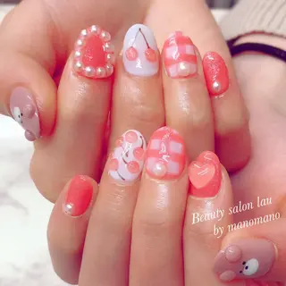 ネイル ラウバイマノマノ なかざとのネイルデザイン