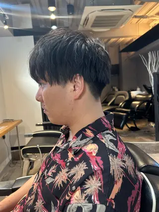 ショート メンズ SYUYA/パーマ/ マッシュスタイル特化のヘアスタイル