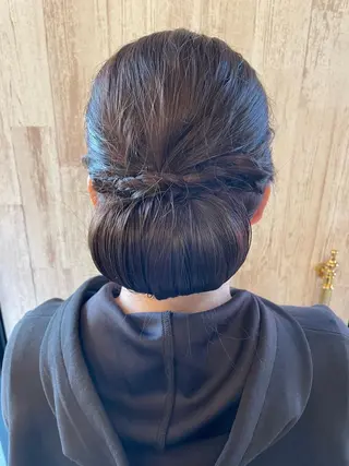 ヘアアレンジ 岡村 真子のヘアスタイル