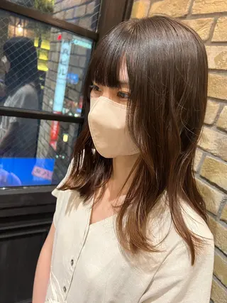 セミロング LOG武蔵新城所属・口コミ見てください！ ⭐️メンズカット大成のヘアスタイル