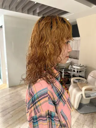 ミディアム パーマ driP.　by HAVANA所属・パーマ / ボブ /ショート 谷口 陸のヘアスタイル