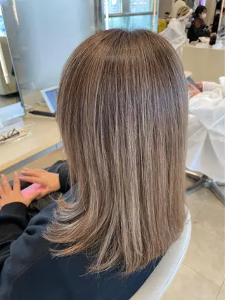 ミディアム 個性派/ブリーチ *ほのかのヘアスタイル