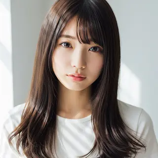 セミロング ✂︎ ｼﾝﾀｸ ✂︎のヘアスタイル