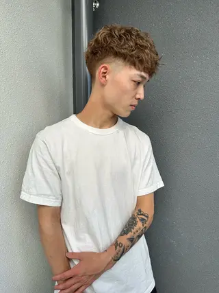 ショート カラー メンズ 木下 健心のヘアスタイル