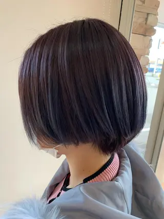 カラー 柴田 結衣のヘアスタイル