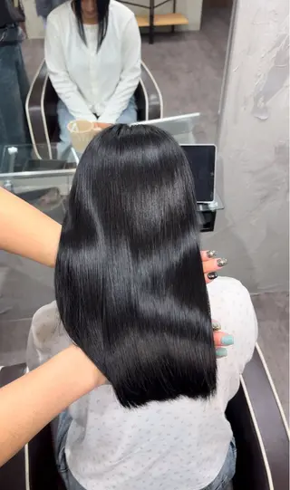 セミロング カラー NEOSALON Blast所属・デザイン/美髪カラー 艶職人/福井SHUNのヘアスタイル