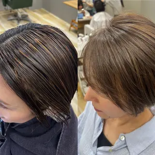 カラー 種村 さらのヘアスタイル