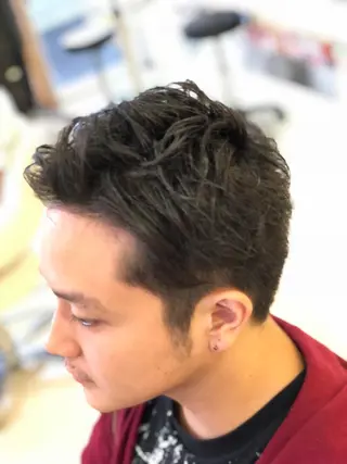 ショート メンズ 吉村 周馬のヘアスタイル