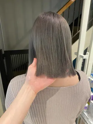 ミディアム カラー 🌈評価No.1🌈 艶髪カラー❌エクステのヘアスタイル