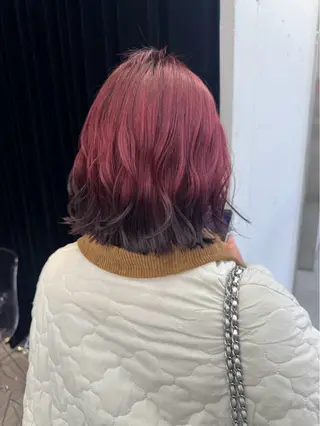 ミディアム カラー あすか JILLSTUDIOのヘアスタイル