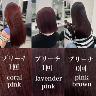 カラー ブリーチなし透明感 💗RYOTAのヘアスタイル