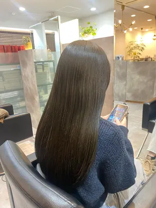カラー trove by first一番町店所属・ItoMayuki/ 髪質改善/艶カラーのヘアスタイル