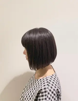 ショート ショート、ボブ/ 川鍋薫のヘアスタイル