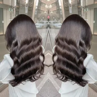 ロング カラー 美髪美容師 くぼた店長🫧のヘアスタイル