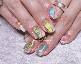 ネイル 🍉Vivian🌴 LK🍉のネイルデザイン