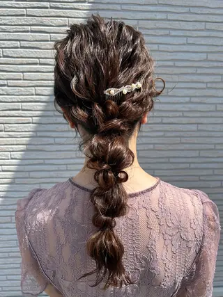 ヘアアレンジ foglia所属・foglia🌼 根本結衣のヘアスタイル