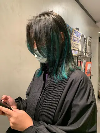 セミロング カラー アンニュイヘア🪽 ayumiのヘアスタイル