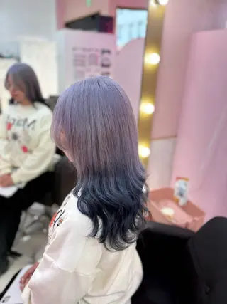 ロング カラー アイドル級girly 🎀Ramu🎀のヘアスタイル