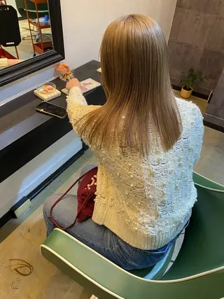 セミロング カラー 広島/ボブ/レイヤー 🌿‬wakabaのヘアスタイル