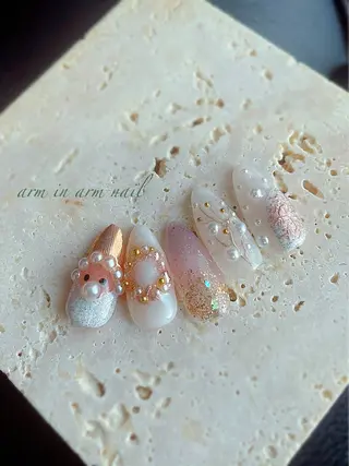 ネイル arm in arm ︎✿Yamamotoのマツエク・マツパデザイン