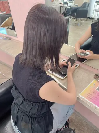 ミディアム MATTY rioのヘアスタイル