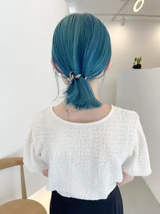 ミディアム カラー fit stand /HIIRAGIのヘアスタイル
