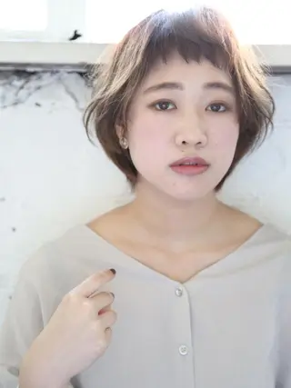 ショート 石渡このみ 🍊レイヤーカットのヘアスタイル