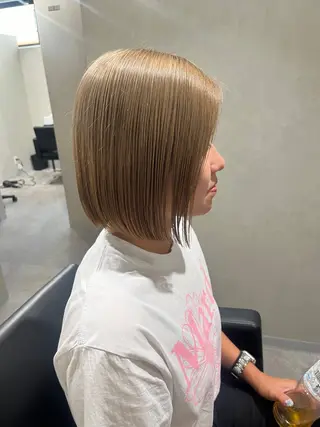 ショート ace share salon所属・Yurina 💖透明感カラー💖のヘアスタイル