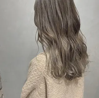 ミディアム カラー CLUTCH天王寺 西藤遥河のヘアスタイル